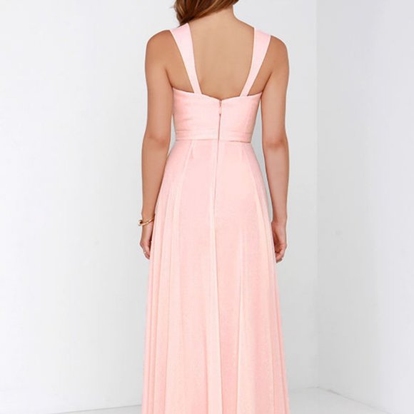 BARIANO Pink Sweetheart Evening Gown Dress Maxi Full Length XS - Picture 5 of 5